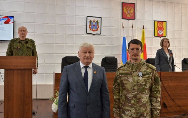 Медалью «За отвагу» награжден боец СВО Николай Радутный